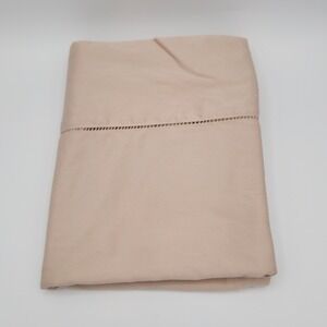 SFERRA Dusty Rose Khaki King size pillowcase 100% Egyptian Cotton